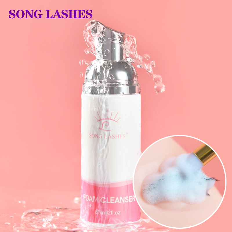 Eyelash Extension Foam Cleanser - Eyelash Extension High Quality 60ml Eyelash