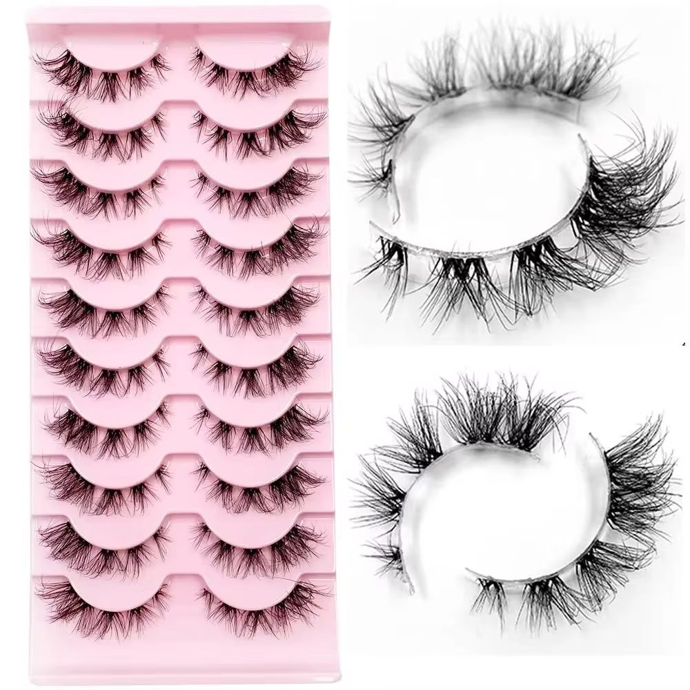 Segmented Lashes Manga Lashes  - Eyelash Extension Cat Eye Wispy review and price