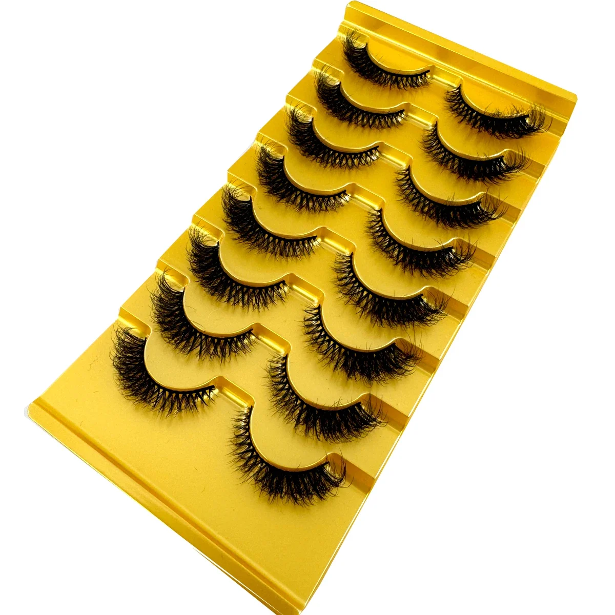 AMSDCN New 8 pairs of cat eye  - Eyelash Extension Cat Eye Wispy review and price