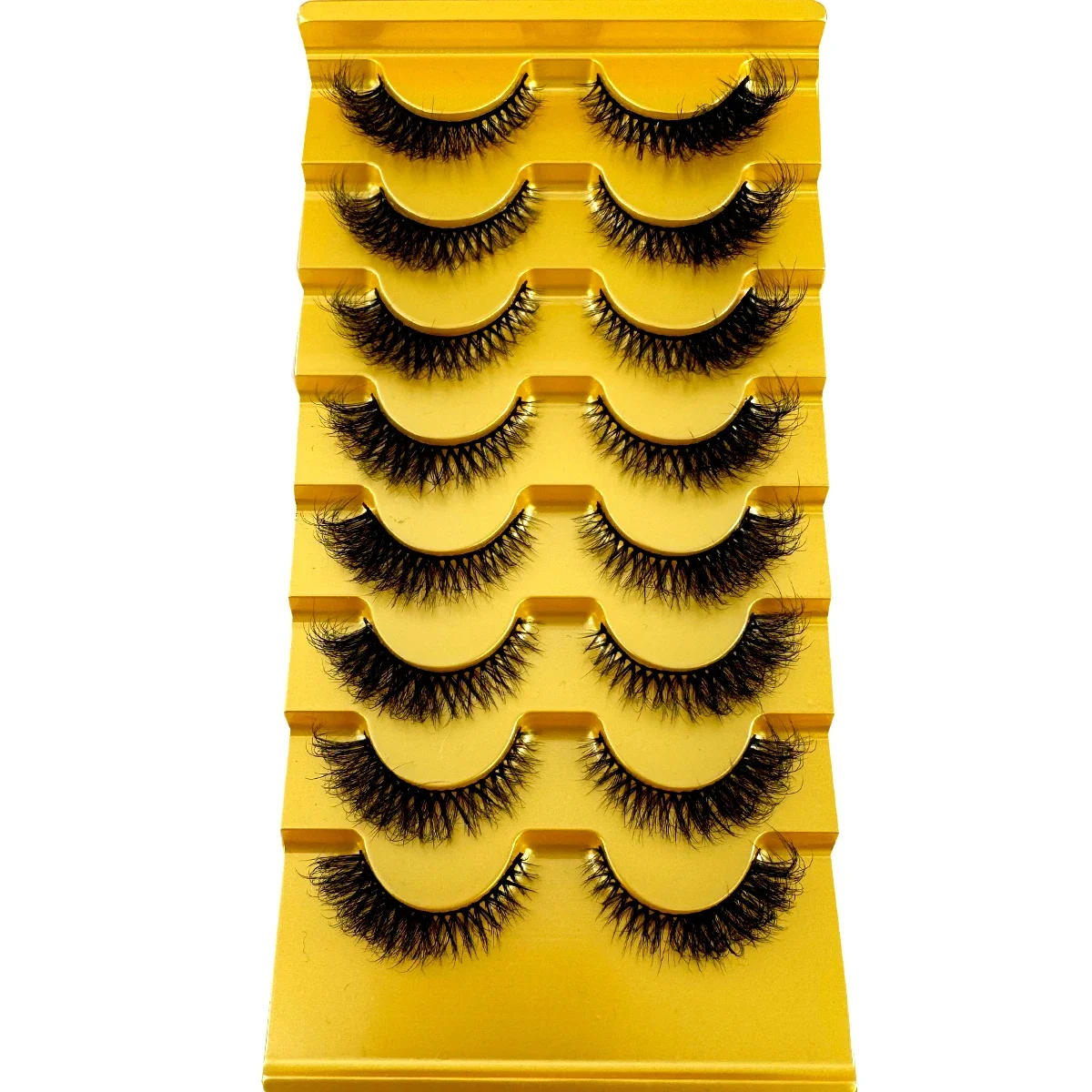 AMSDCN New 8 pairs of cat eye  - Eyelash Extension Cat Eye Wispy review and price