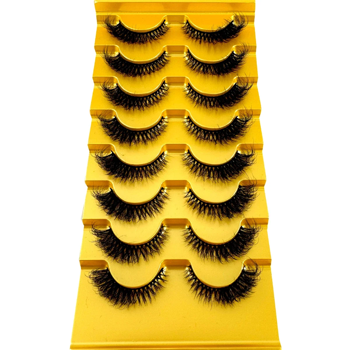 AMSDCN New 8 pairs of cat eye  - Eyelash Extension Cat Eye Wispy review and price