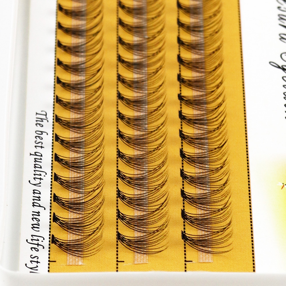 10D Faux Mink Eyelash Clusters - Eyelash Extension Russian Volume review and price