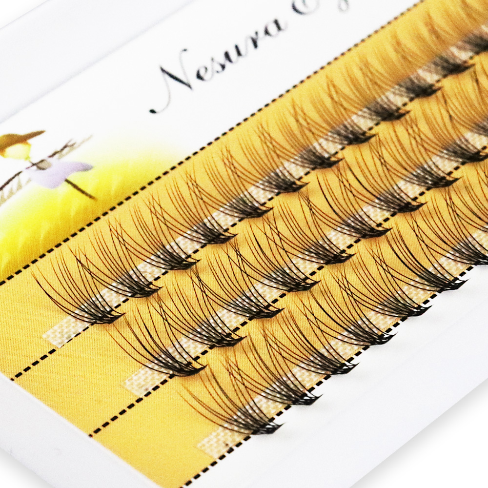 10D Faux Mink Eyelash Clusters - Eyelash Extension Russian Volume review and price