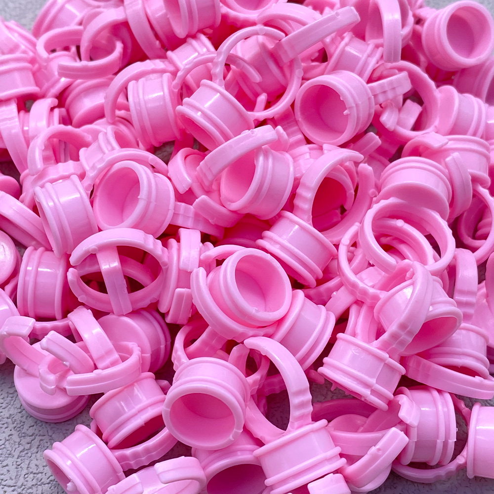 100Pcs Glue Rings For Lashes G - Eyelash Extension Maps review and price