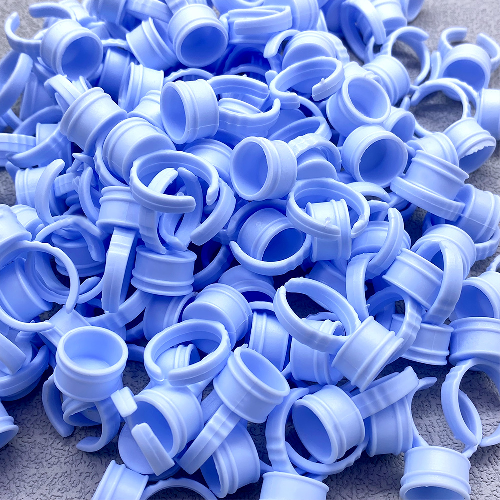 100Pcs Glue Rings For Lashes G - Eyelash Extension Maps review and price