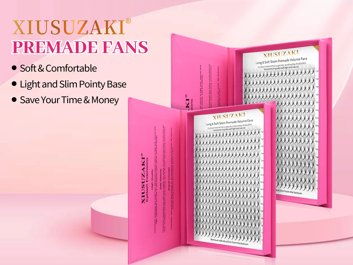 XIUSUZAKI 16Lines Premade Volu - Eyelash Extension Russian Volume review and price