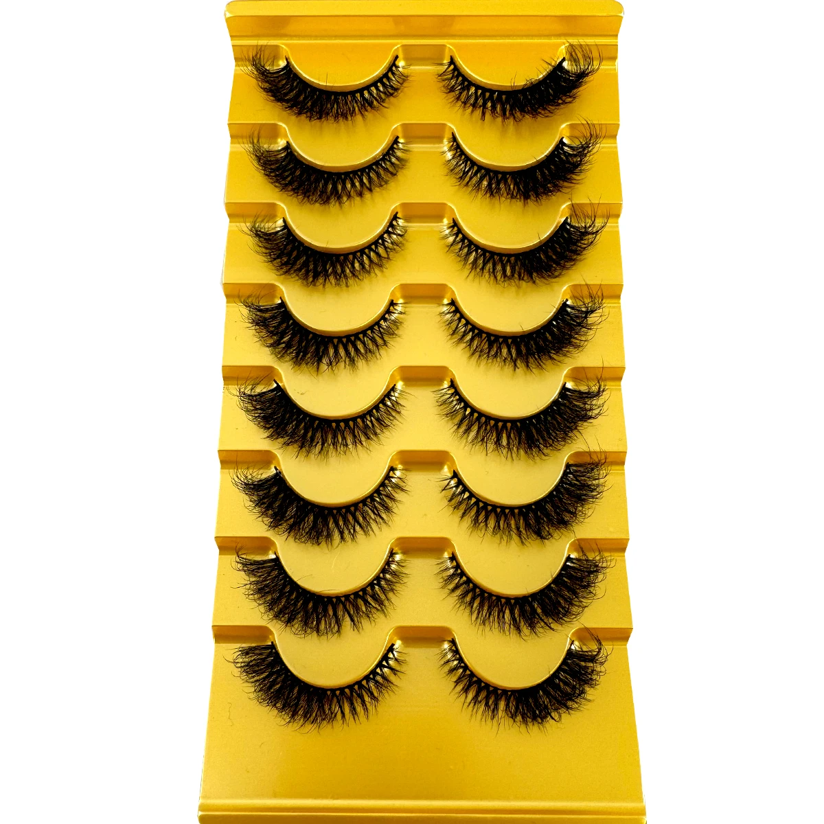 HBZGTLAD New 8 pairs of cat ey - Eyelash Extension Cat Eye Wispy review and price