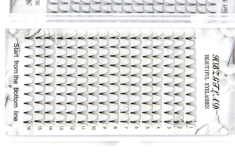 HBZGTLAD 16 Lines Big Capacity - Eyelash Extension Russian Volume review and price