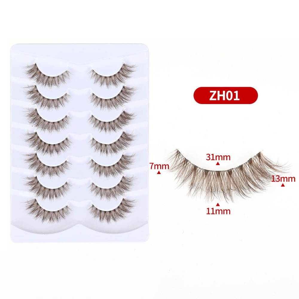 7 Pairs Simulation Eye Eyelash - Eyelash Extension Cat Eye Wispy review and price