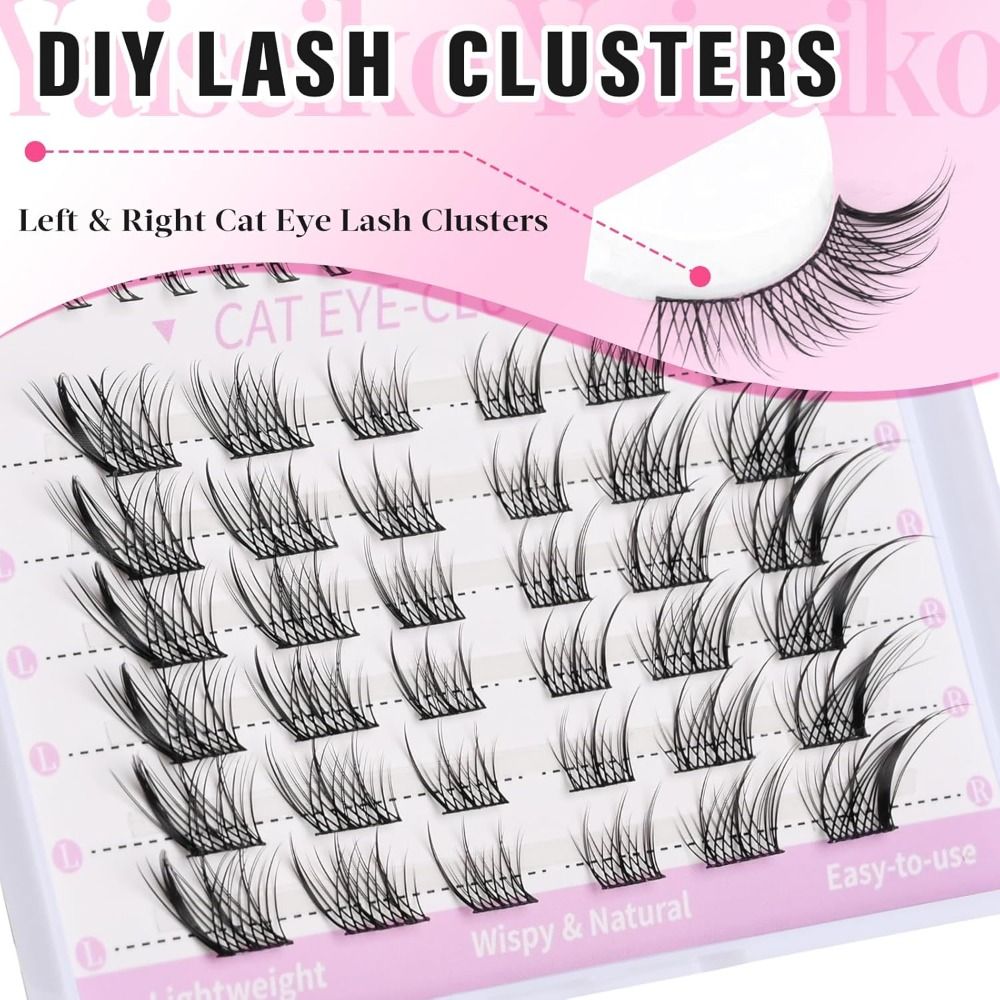 New 3D Cat Eye Self Adhesive L - Eyelash Extension Cat Eye Wispy review and price