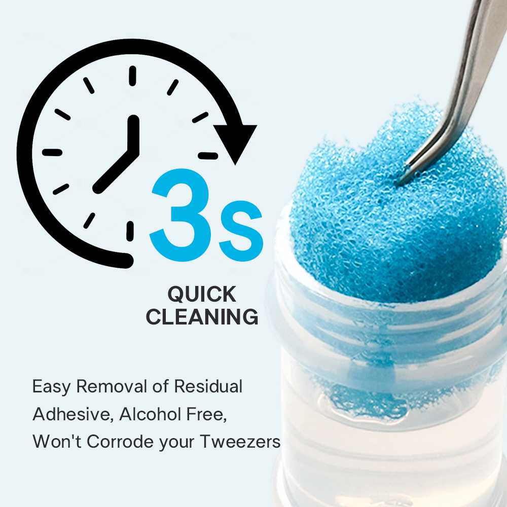 40ml Eyelashes Tweezers Cleane - Eyelash Extension Glue Remover review and price
