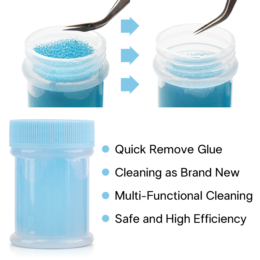 40ml Eyelashes Tweezers Cleane - Eyelash Extension Glue Remover review and price