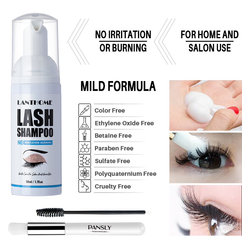 50ML Lanthome Pro Eyelash Exte - Eyelash Extension Foam Cleanser review and price