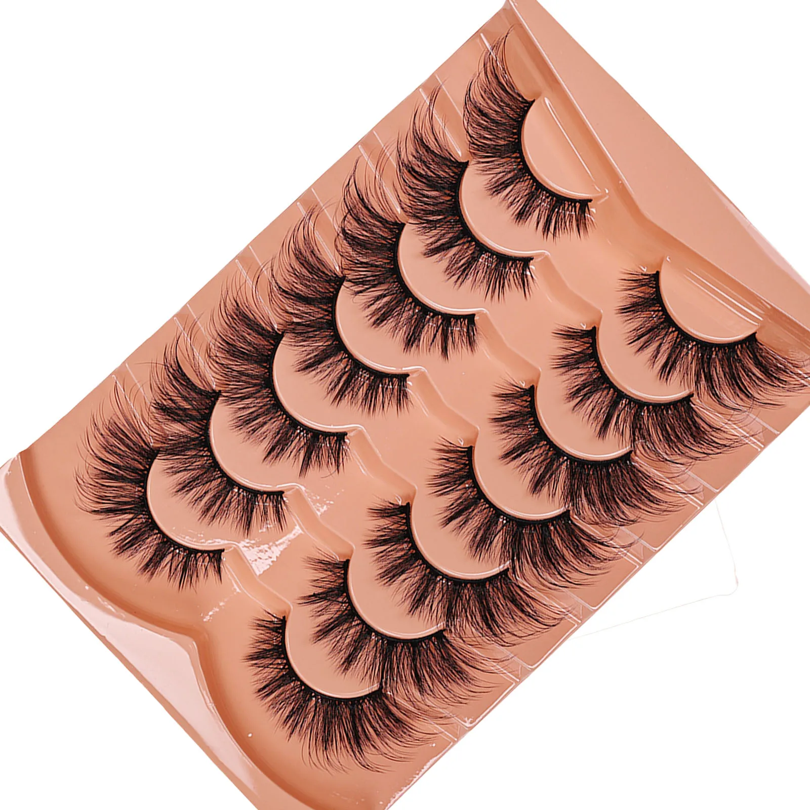 7 Pairs Cat Eye Eyelashes 3D N - Eyelash Extension Cat Eye Wispy review and price