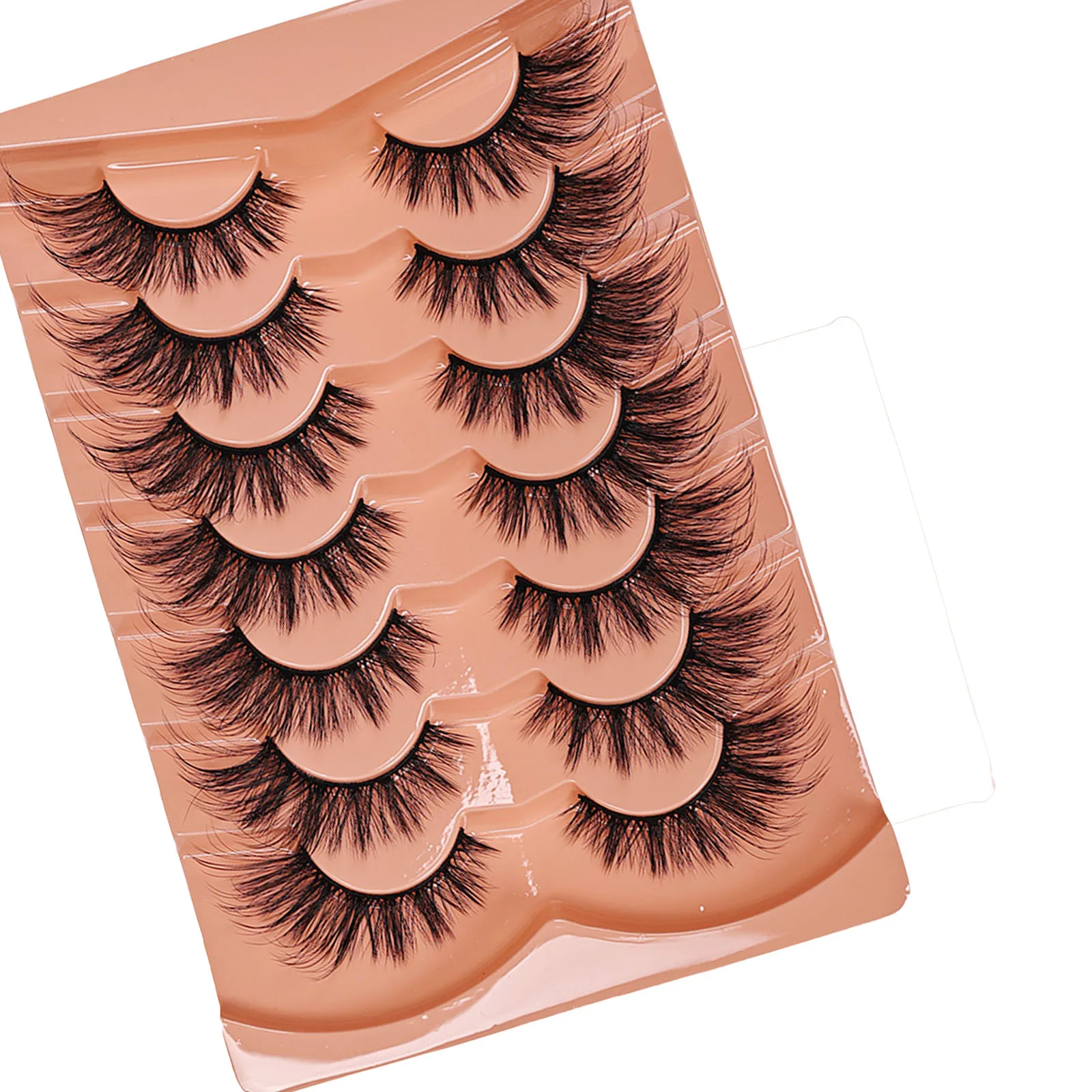 7 Pairs Cat Eye Eyelashes 3D N - Eyelash Extension Cat Eye Wispy review and price