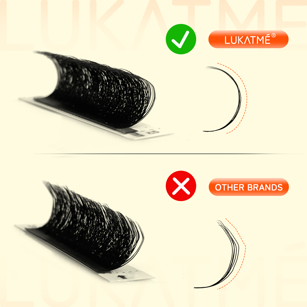 LUKATME W 3D 4D 5D 6D 7D Eyela - Individual Lash Tray review and price