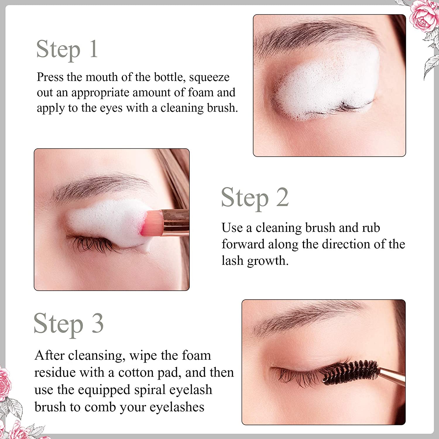50ML Eyelash Extension Cleanse - Eyelash Extension Foam Cleanser review and price
