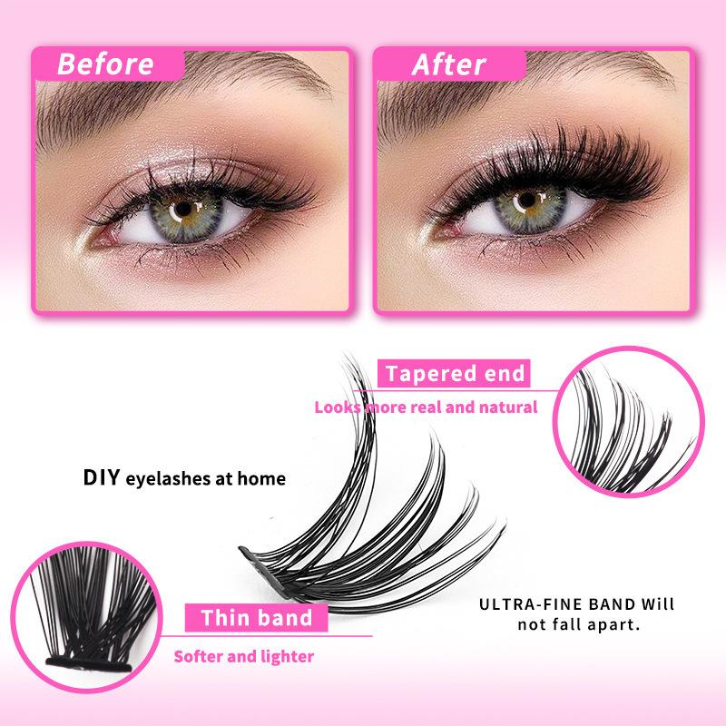 DIY Cluster Lash Extension Kit - Eyelash Extension Home Service review and price