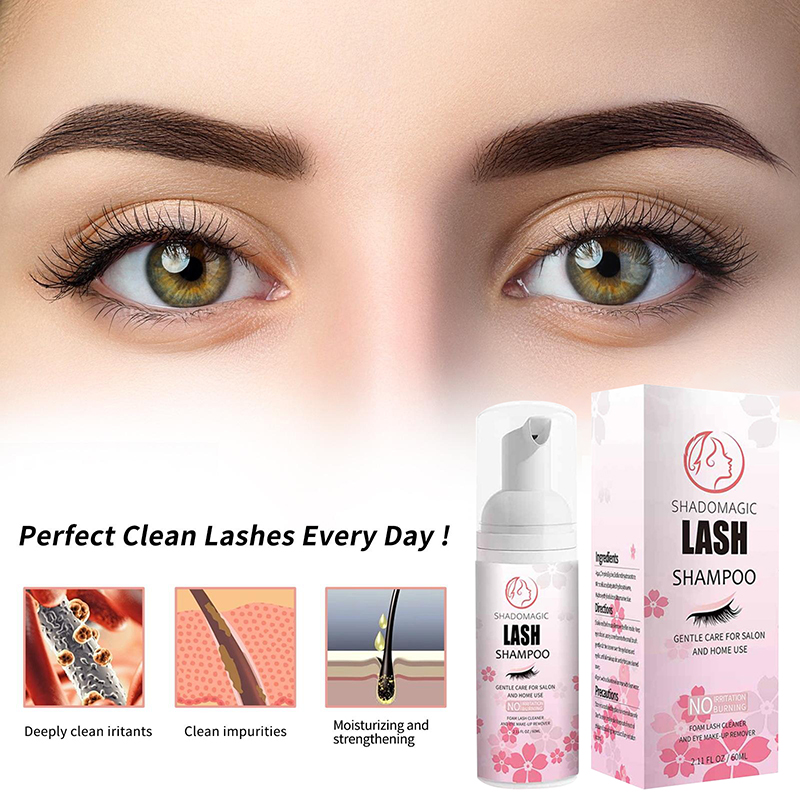 HOT! Fast Cleaning Lash Shampo - Eyelash Extension Foam Cleanser review and price