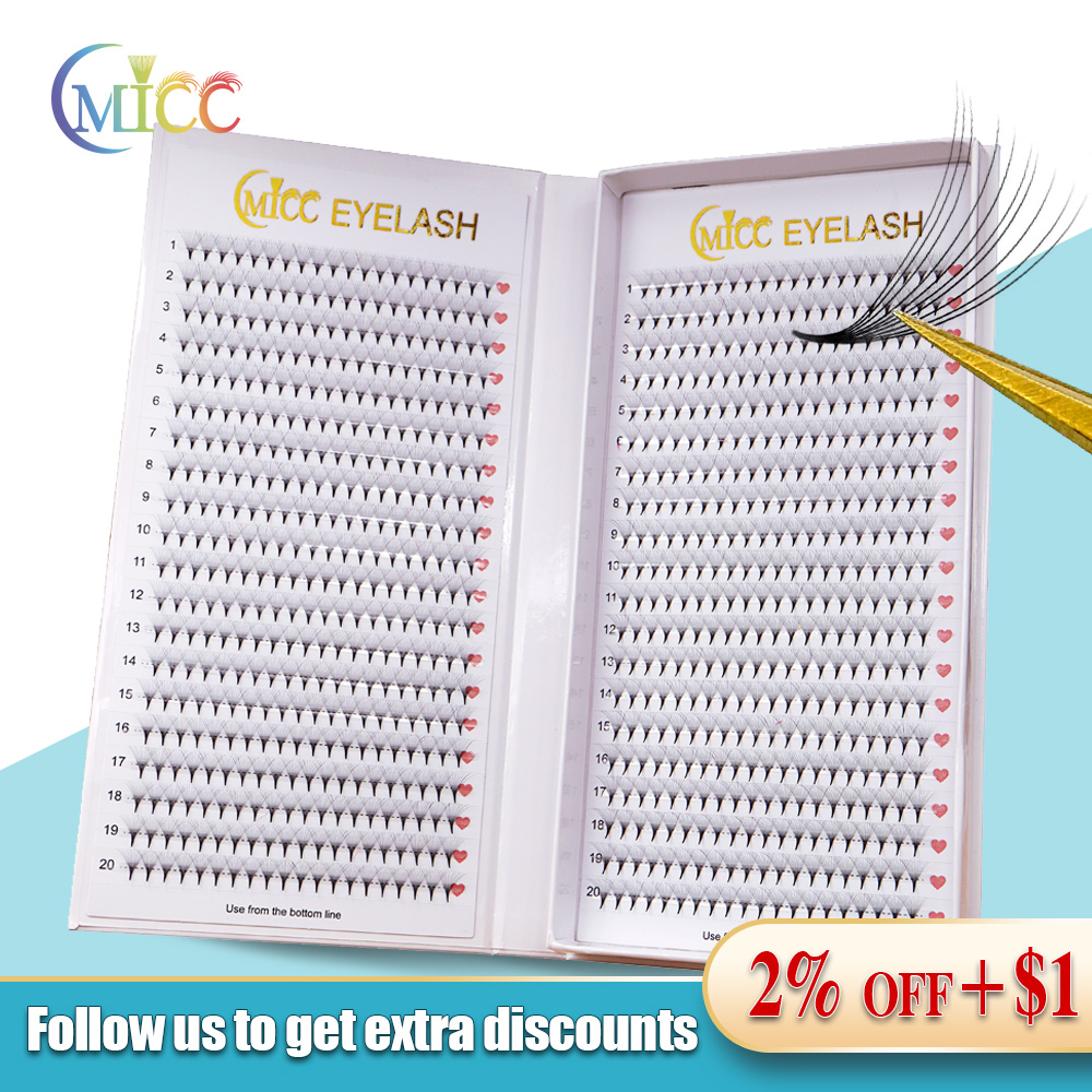 40Line 2D 1600 Fans 20D XXL Tr - Eyelash Extension Russian Volume review and price