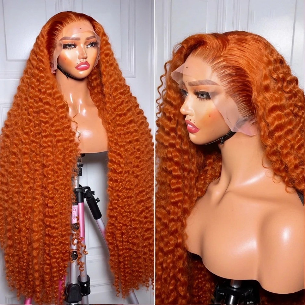 200% Density Ginger Orange Dee - Eyelash Extension Natural Look review and price