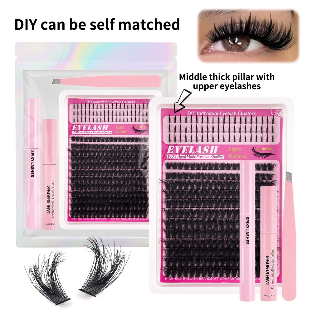 8-18mm Length False Eyelashes  - Eyelash Extension Natural Look review and price