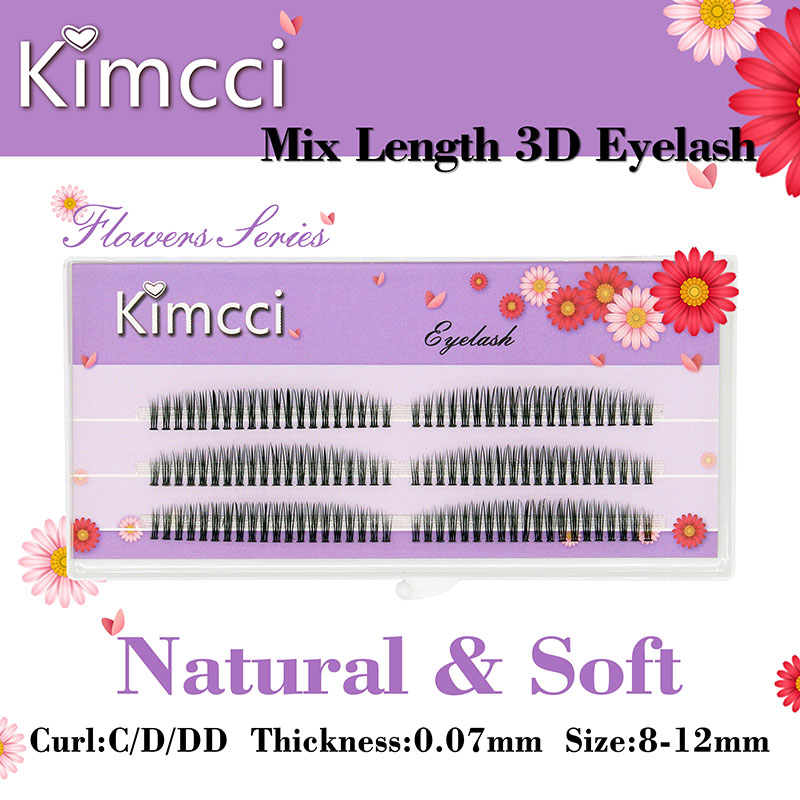 Kimcci C/D/DD Curl Mix Length  - Eyelash Extension Russian Volume review and price