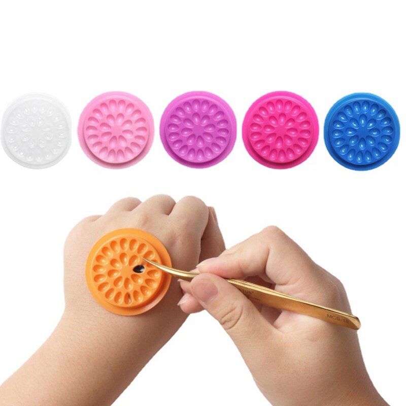 100pcs Eyelash Glue Holder Eye - Eyelash Extension Maps review and price