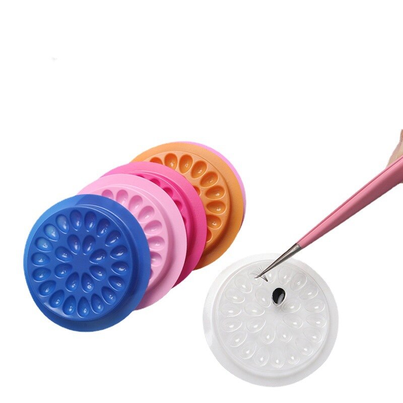 100pcs Eyelash Glue Holder Eye - Eyelash Extension Maps review and price