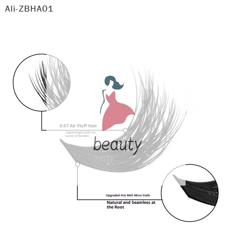 3D Faux Mink Lashes Wispy Eyel - Individual Lash Tray review and price
