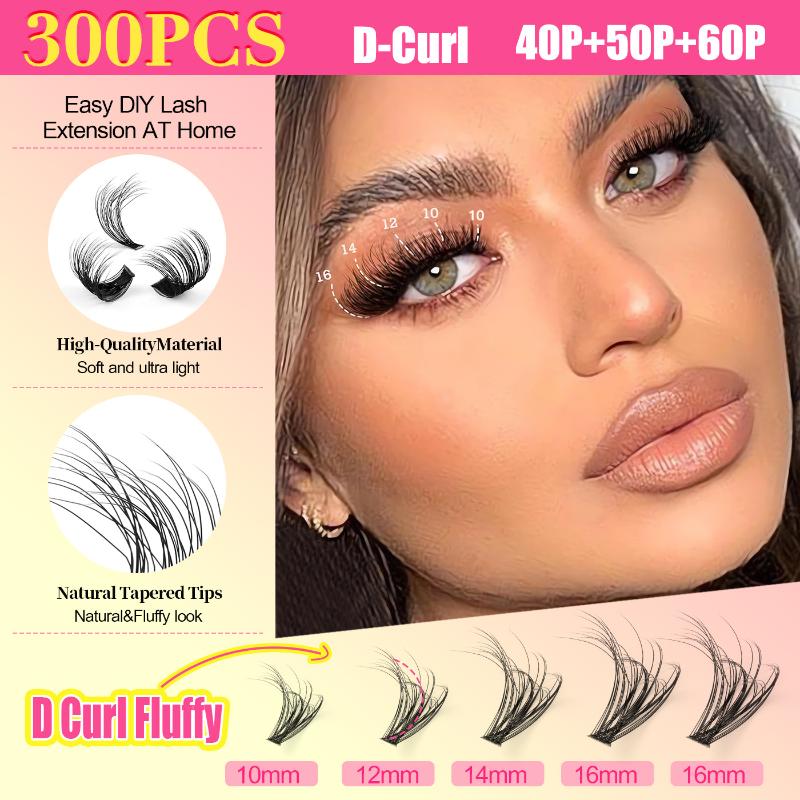 3D Faux Mink Lashes Wispy Eyel - Individual Lash Tray review and price