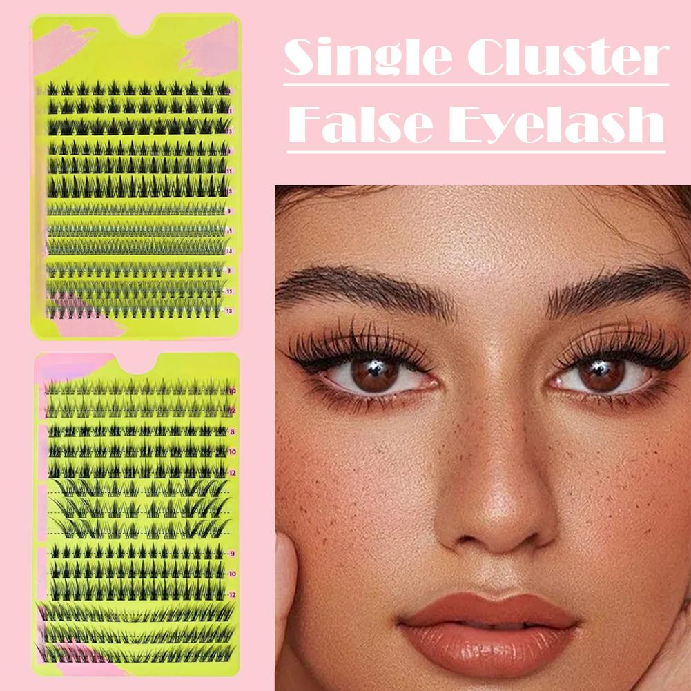 Natural Cluster False Eyelashe - Eyelash Extension Cat Eye Wispy review and price